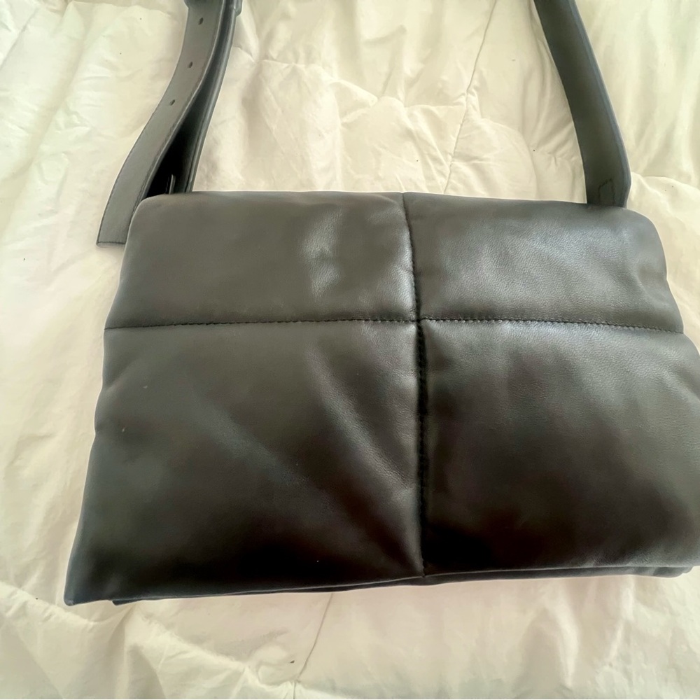 All Saints Black Shoulder Bag
